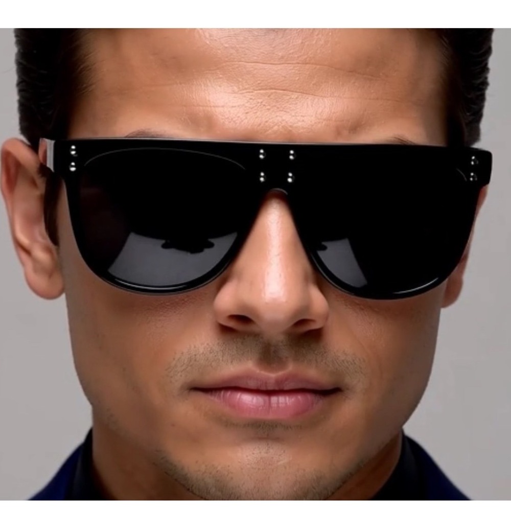 Retro Vintage Fashion Classic Oversized Men Sunglasses UV400 Lentes Gafas Humres
